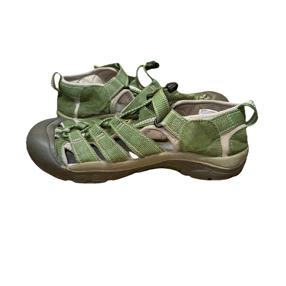 Keen Big‎ Kids Youth Size US 4 Newport H2 Army Green Sport Sandals Shoes 1008586